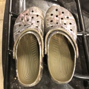 Camo Crocs